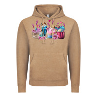 Vintage Coffee Unicorn Coffee Cups Vintage Hoodie - MaliasSmallBusiness