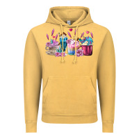 Vintage Mustard Unicorn Coffee Cups Vintage Hoodie - MaliasSmallBusiness