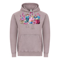 Vintage Zinc Unicorn Coffee Cups Vintage Hoodie - MaliasSmallBusiness