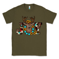 Army Green christmas joy Classic Tee - JahusDesignShop