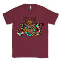 Burgundy christmas joy Classic Tee - JahusDesignShop