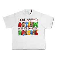 Lunar Rock look beyond autism and see someone special Urban Heavy Tee - JahusDesignShop