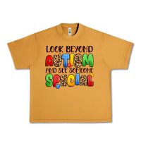 Peanut Butter look beyond autism and see someone special Urban Heavy Tee - JahusDesignShop