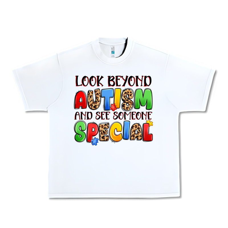 Look Beyond Autism And See Someone Special Urban Heavy Tee by JahusDesignShop | Teevron