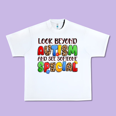 Look Beyond Autism And See Someone Special Urban Heavy Tee Designed By Jahusdesignshop