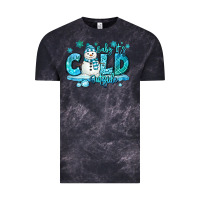 Cloud Black baby its cold outside Vintage Tee - MaliasSmallBusiness