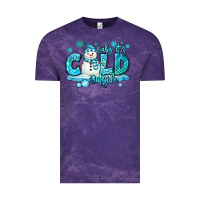 Cloud Purple baby its cold outside Vintage Tee - MaliasSmallBusiness