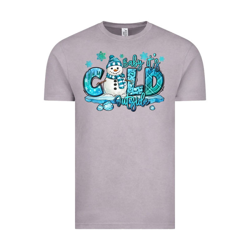 Baby Its Cold Outside Vintage Tee by MaliasSmallBusiness | Teevron