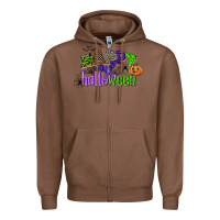 Chestnut happy halloween Zipper Hoodie - CowGirlArtShop
