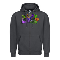Smoke happy halloween Zipper Hoodie - CowGirlArtShop