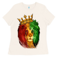Bone Juneteenth Lion King Ladies Tee - LillyAllenDesigns