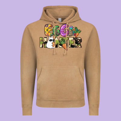 Egg Hunter Vintage Hoodie Designed By Nancycooperartshop