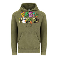 Vintage Olive Egg hunter Vintage Hoodie - NancyCooperArtShop