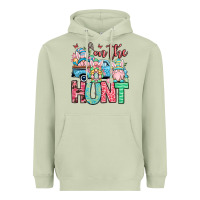 Matcha Easter gnomes on the hunt Heavyweight Hoodie - OliviaCreatesArt