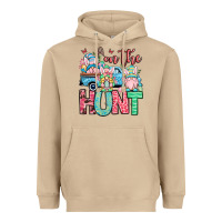 Mushroom Easter gnomes on the hunt Heavyweight Hoodie - OliviaCreatesArt