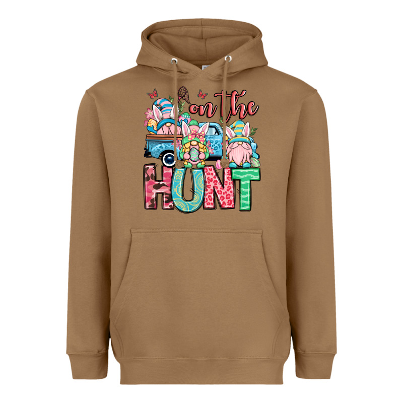 Easter Gnomes On The Hunt Heavyweight Hoodie by OliviaCreatesArt | Teevron