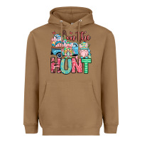 Toasted Coconut Easter gnomes on the hunt Heavyweight Hoodie - OliviaCreatesArt