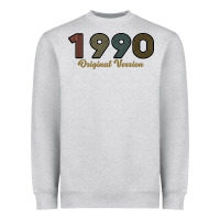 Heather Grey Womens 30 Years Old 1990 Heavyweight Sweatshirt - Bettercallsaul