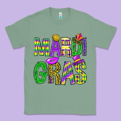 Mardi Gras Carnaval Masks Tumbler Classic Tee Designed By Bundleandbundleshop