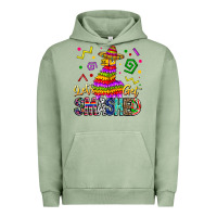 Pigment Oil Green Let's Get Smashed Urban Hoodie - CowhideDigitalArt