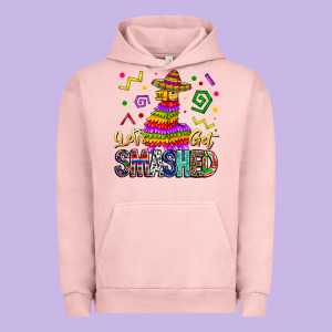 Let's Get Smashed Urban Hoodie Designed By Cowhidedigitalart