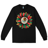 Black mexican sunflower Long Sleeve Tee - Jasminsmagicworld