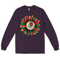 Plum mexican sunflower Long Sleeve Tee - Jasminsmagicworld
