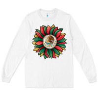 White mexican sunflower Long Sleeve Tee - Jasminsmagicworld