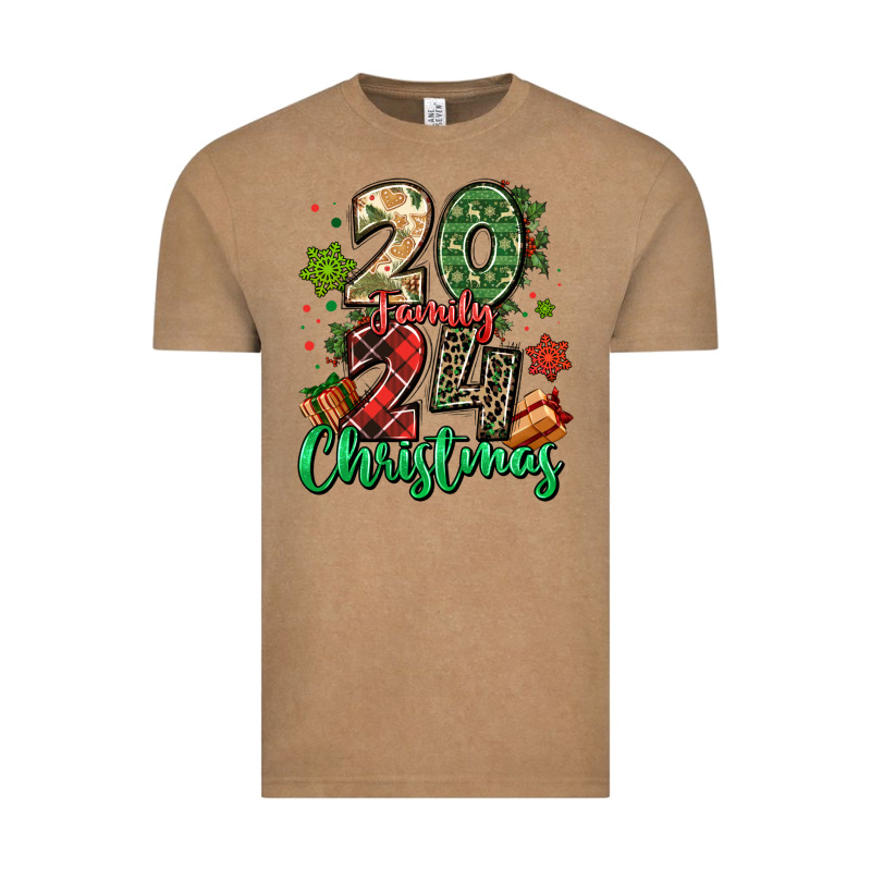 2024 Family Christmas Vintage Tee by MaliasSmallBusiness | Teevron