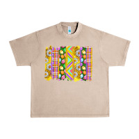 French Oak Easter Brushstrokes Urban Heavy Tee - BundleAndBundleShop