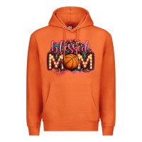 Carrot blessed basketball mom lightbulb letters Premium Hoodie - OliviaCreatesArt