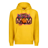Lemon blessed basketball mom lightbulb letters Premium Hoodie - OliviaCreatesArt