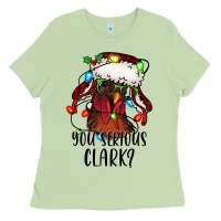 You Serious Clark Christmas Vacation Rooster Ladies Tee | Teevron
