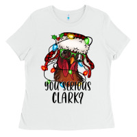 White you serious clark Christmas vacation rooster Ladies Tee - Jasminsmagicworld