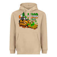 I Dig You St. Patrick's Heavyweight Hoodie | Teevron