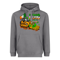 Storm I dig you St. Patrick's Heavyweight Hoodie - OliviaCreatesArt