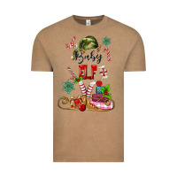 Vintage Coffee baby elf Vintage Tee - MaliasSmallBusiness