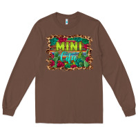 Chestnut mini cita serape background Long Sleeve Tee - BarkalooDesign