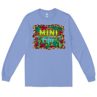 Colony Blue mini cita serape background Long Sleeve Tee - BarkalooDesign