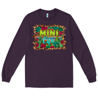 Plum mini cita serape background Long Sleeve Tee - BarkalooDesign
