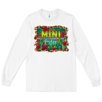 White mini cita serape background Long Sleeve Tee - BarkalooDesign