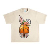 Sandshell Basketball Easter Bunny Urban Heavy Tee - BundleAndBundleShop