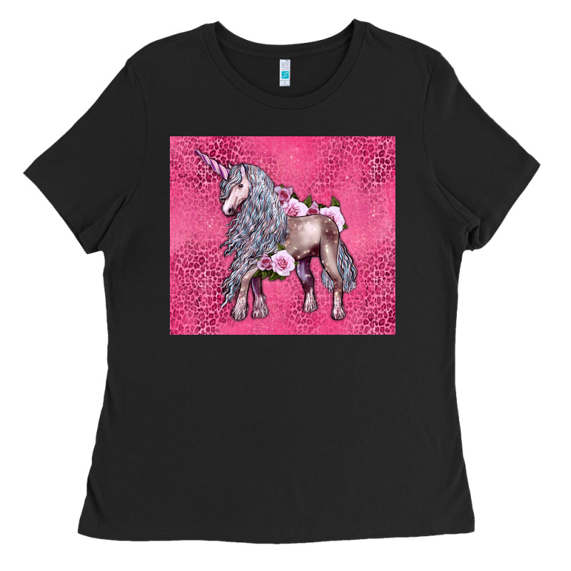 Unicorn Ladies Tee by LillyAllenDesigns | Teevron
