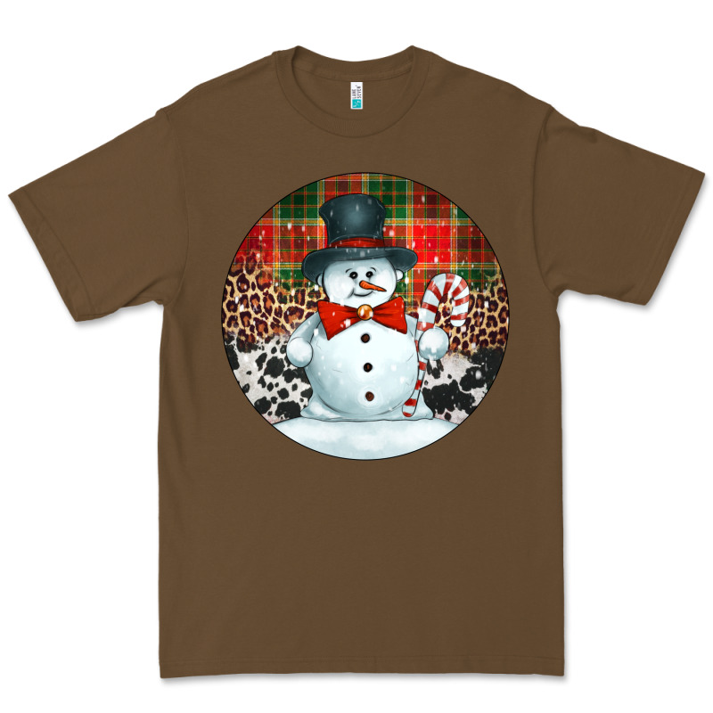 Western Snowman Christmas Ornament Premium Tee by Jasminsmagicworld | Teevron