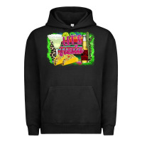 Pigment Black Let's Fiesta Urban Hoodie - CowhideDigitalArt