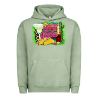 Pigment Oil Green Let's Fiesta Urban Hoodie - CowhideDigitalArt