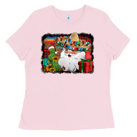 Santa Claus Spanish Christmas Ladies Tee | Teevron