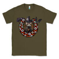 Army Green halloween donkey Classic Tee - SublimationCraftShop