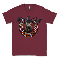 Burgundy halloween donkey Classic Tee - SublimationCraftShop