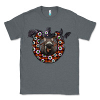 Charcoal Heather halloween donkey Classic Tee - SublimationCraftShop